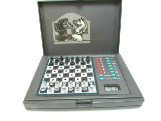 Excalibur Cutlass Electronic Chess Computer Game Complete Boxed 118e Teach Modes