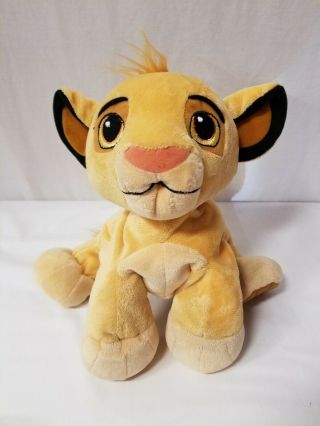 Lion King Disney Store Authentic Baby Simba 13 " So Soft Plush Stuffed Animal