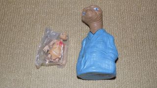 E.  T.  The Extra Terrestrial,  Avon Shampoo Bottle & Ljn Wind Up Figure,  1982