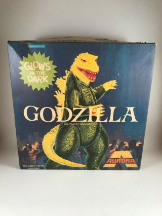 1972 Aurora Godzilla Plastic Model Kit