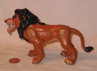 Fighting Action Pvc Figure Of Disney Lion King Scar With Moving Legs