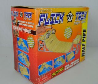 Flick Trix Finger Bikes 3 Piece Park Set BOWL PLATFORM HALF PIPE 2