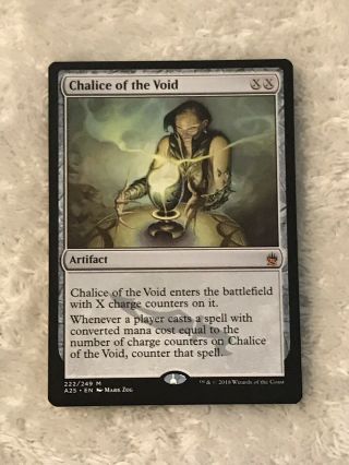 Chalice Of The Void,  Masters 25 Nm English Magic Mtg