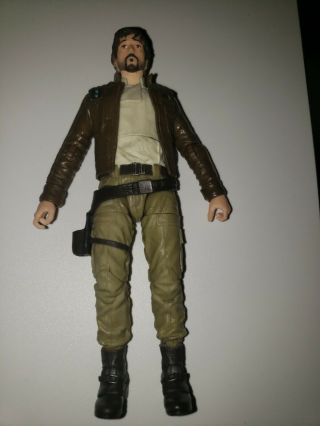 Star Wars Black Series Captain Cassian Andor Loose 6 " Figure Rogue One 3 - Pack