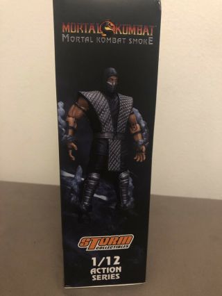 Storm Collectibles Mortal Kombat Smoke 1:12 Scale Action - Nycc 2018