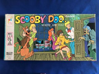 1973 Milton Bradley Scooby Doo Where Are You Hidden Treasure Board Game Complete