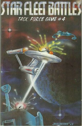 Star Fleet Battles By Task Force Games 1979 4 Unpunched Star Trek