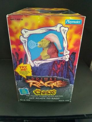 1994 PRIMAL RAGE SERIES CHAOS THE MIGHTY TECHNO WITCH DOCTOR 12230 12233 5