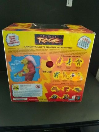 1994 PRIMAL RAGE SERIES CHAOS THE MIGHTY TECHNO WITCH DOCTOR 12230 12233 6