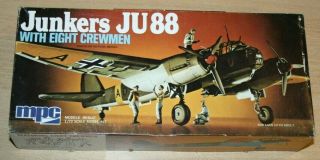 40 - 0203 Mpc 1/72nd Scale Junkers Ju 88a - 5 Plastic Model Kit