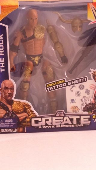 Wwf The Rock Create A Wwe Superstar Action Figure 02 (028)