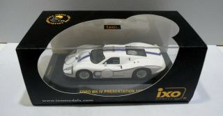 1:43 Ixo Models Auto Racing Car Ford Mk Iv Gt40 1967 Le Mans Race Presentation