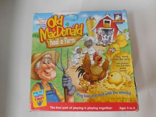 Hasbro Old Macdonald Had A Farm Board Game 2002 - Complete