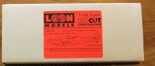 Loon Models 1/48 Spitfire Ix Fuselage Conversion Correction