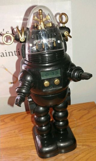 Robby The Robot 10 " Shooting Action Figure No Guns Wing 2000