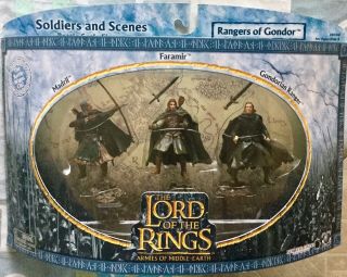 Lotr Aome Soldiers And Scenes - Rangers Of Gondor Mib Nrfb Lord Of The Rings