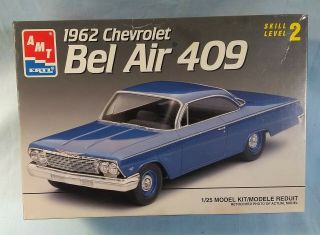 Amt 1/25 Scale 1962 Chevrolet Bel Air 409 Model Kit