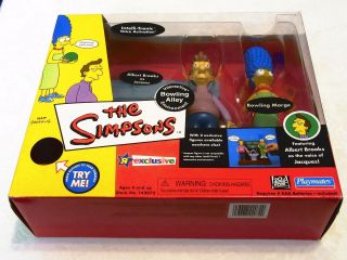 Playmates The Simpsons Interactive Bowling Alley Environment Toys R Us Exclusive