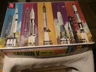 Five Complete Nasa Rocket Kits