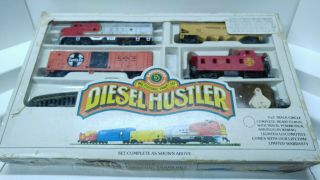 Bachmann Ho Scale Diesel Hustler Complete Train Set Aok