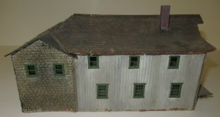 HO Scale Scratch Built Feed Store (Footprint 9 1/2 