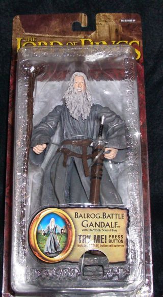 Lord Of The Rings - Epic Trilogy A2 - Balrog Battle Gandalf