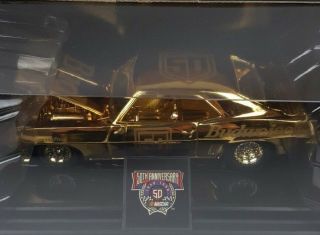 Racing Champions Budweiser 24k Gold Plated Nascar 50th Anniversary Diecast 1:24