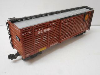 Aristo - Craft ART - 46113 Southern Pacific Stock Car with Metal Wheels G Scale 3