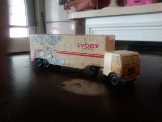 Pair Ralstoy Greyhound Ivory Van Lines Tractor Trailers