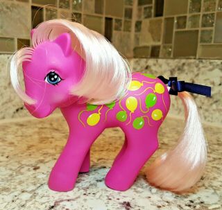 ⭐️ My Little Pony Vintage G1 Mlp Taf Twice As Fancy Up Up And Away Pink Hair
