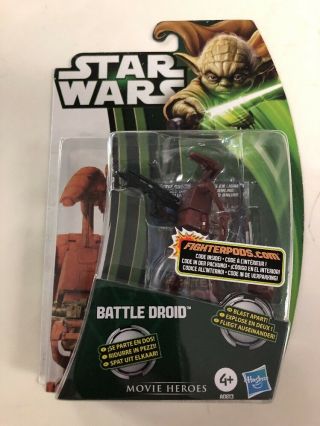 Star Wars Battle Droid Movie Heroes Hasbro Action Figure International