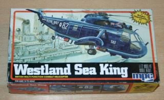 40 - 4206 Mpc 1/72 Scale Westland Sea King Plastic Model Kit