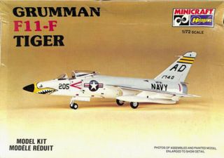 1/72 Hasegawa Minicraft Models Grumman F - 11f - 1 Tiger