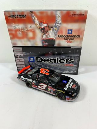 Action Dale Earnhardt Nascar 1:24 3 Goodwrench 2000 Chevy Die Cast 1 Of 3504 A2
