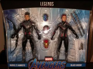 Marvel Legends Avengers Endgame 2 Pack - Hawkeye & Black Widow - Target Exclusive