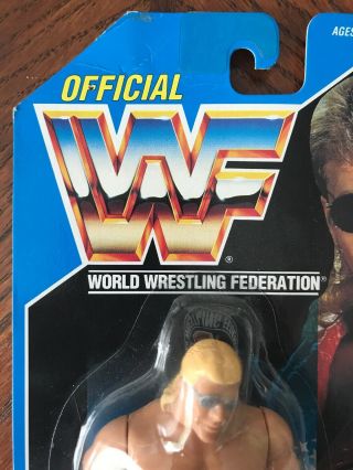 WWF Shawn Michaels Hasbro 1994 Wrestling Action Figure Black/Silver Trunks 5