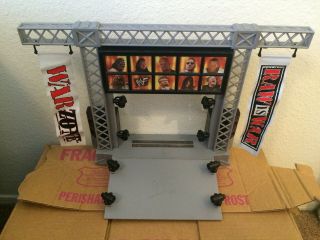 1999 Jakks Wwe Wwf Titan Tron Live Entrance Stage Complete