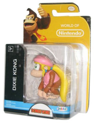 World Of Nintendo Donkey Kong Dixie Jakks Pacific Figure