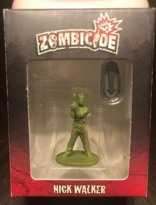 Zombicide Cool Mini Or Not Boardgame Promo 1 Figure Nick Walker
