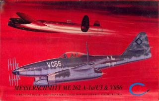 1/72 Mpm Models Messerschmitt Me - 262 A - 1a/u3 & V056 German Jet Fighter