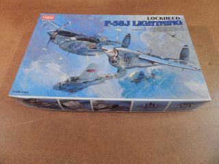 1/48 Academy P - 38j Lightning & Pictures