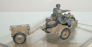 Forces Of Valor 1/32 WW2 German BMW Motorcycle w Sidecar and Figures 2