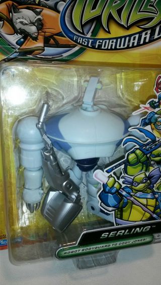 ☆ RARE TMNT FAST FORWARD SERLING 2006 Ninja Turtles Playmates Toys figure 2