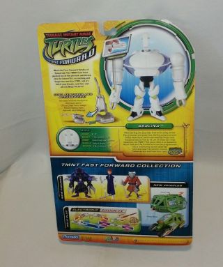 ☆ RARE TMNT FAST FORWARD SERLING 2006 Ninja Turtles Playmates Toys figure 4