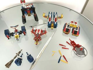 Popy VOLTES V DX Chogokin Godaikin Diecast loose and almost complete 5