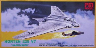 1/72 Luft46 Night Fighter : Horton Ho - 229 V7 " Nachtjager " [germany] : Pm Models
