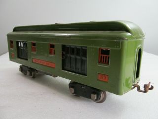 Lionel Trains Prewar Standard Gauge 310 Railway Mail Car