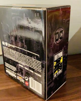 SDCC 2019 Mattel Hot Wheels Armored 1989 Batmobile Vehicle with Batman In Hand 2