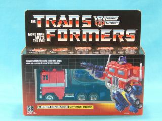 Transformers Autobot Commander Optimus Prime Walmart Exclusive G1 Reissue 2018