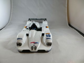 1999 BMW V12 LMR 1/18 diecast model winner Sebring Le Mans by Maisto Dell car 2